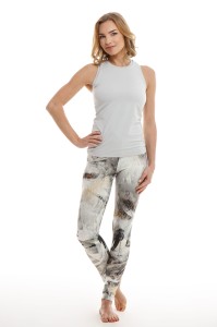 AQUARIUS legginsy do jogi Luna Mech