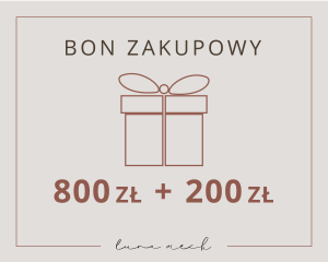 Bon podarunkowy 800 zł