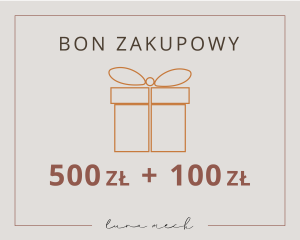 Bon podarunkowy 500zł