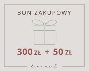 Bon podarunkowy 300 zł