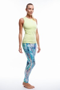 AURINA legginsy do jogi Luna Mech